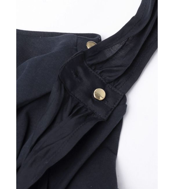 dazzlin「ネックドレープカットトップス」|Tシャツ・カットソー|