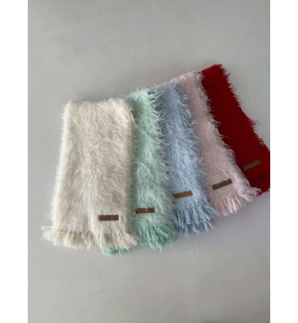 dazzlin「リップルカールマフラー」|マフラー|