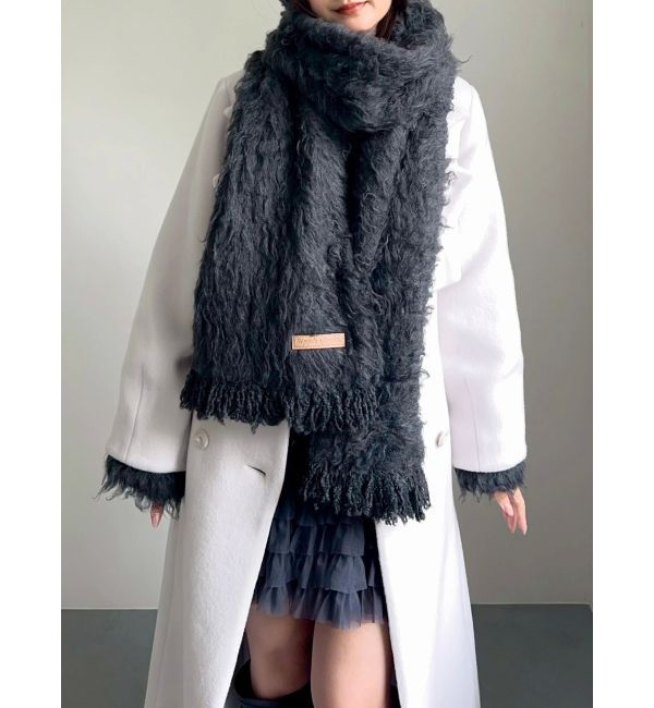 dazzlin「リップルカールマフラー」|マフラー|