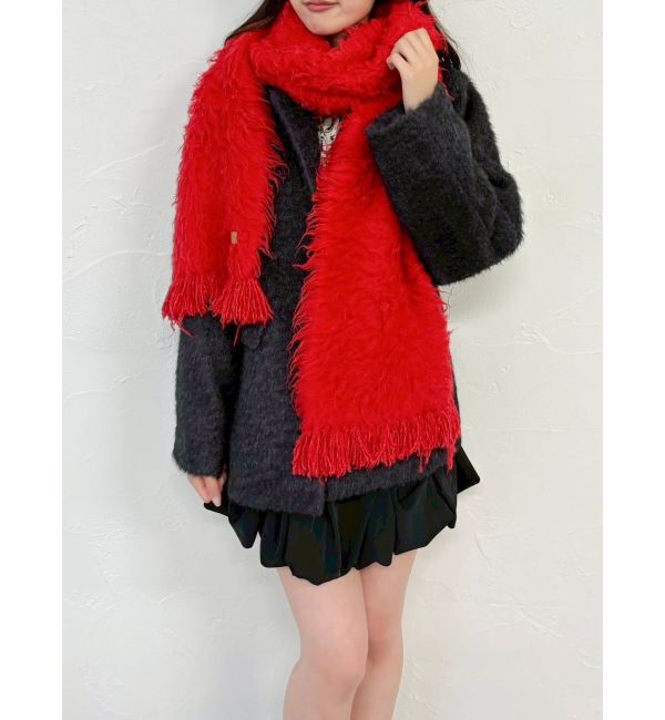 dazzlin「リップルカールマフラー」|マフラー|