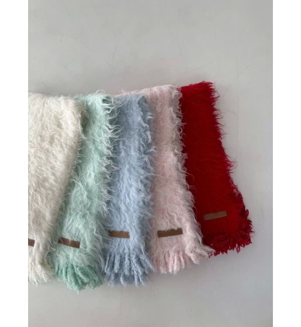 dazzlin「リップルカールマフラー」|マフラー|