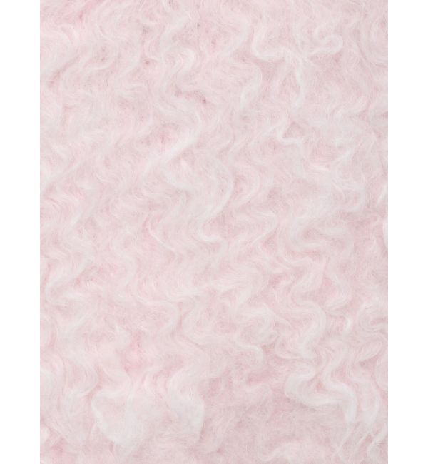 dazzlin「リップルカールニットフーディ」|ニット・セーター|