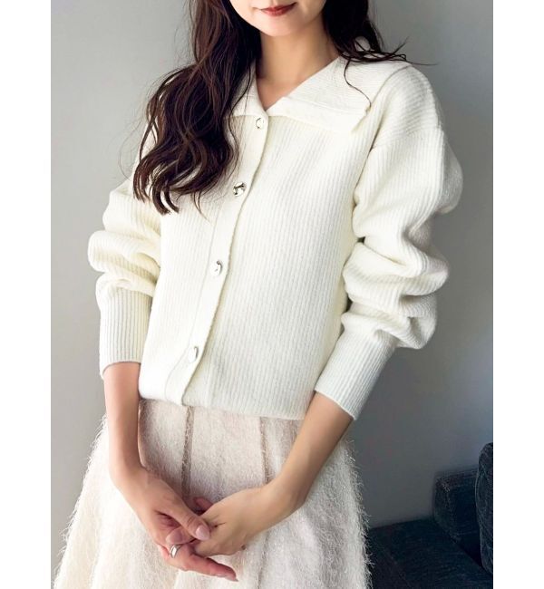 dazzlin「ビックカラーカーデ」|カーディガン|