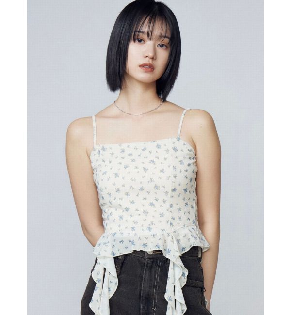 EMODA「ハングラッフルキャミソール」|Tシャツ・カットソー|