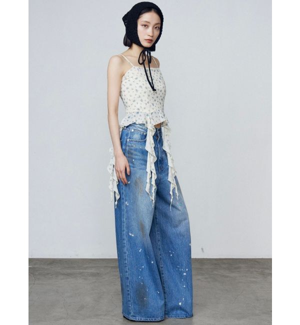 EMODA「ハングラッフルキャミソール」|Tシャツ・カットソー|