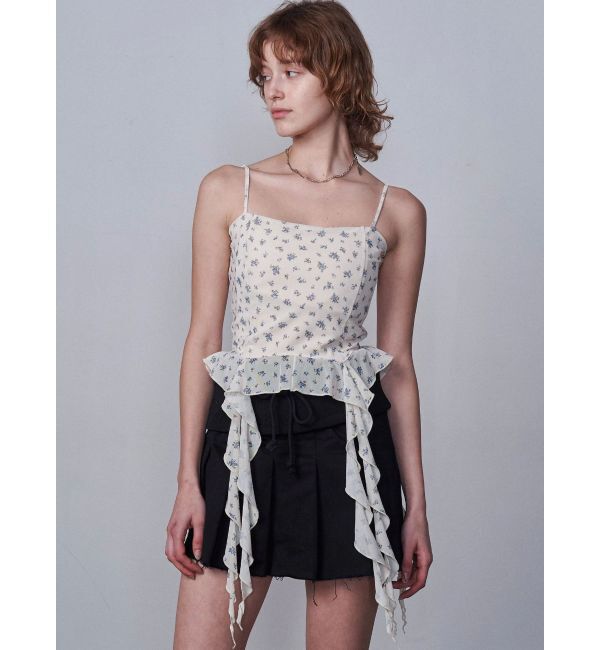 EMODA「ハングラッフルキャミソール」|Tシャツ・カットソー|