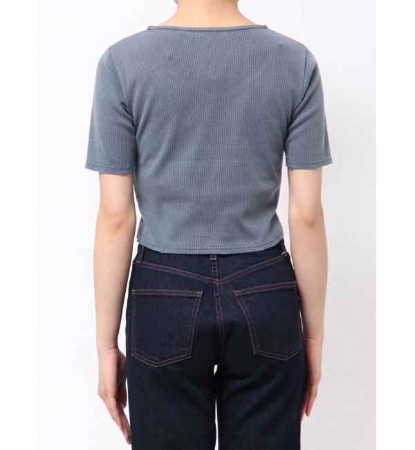 EMODA「リブクラッシュレーストップス」|Tシャツ・カットソー|
