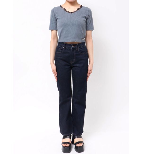 EMODA「リブクラッシュレーストップス」|Tシャツ・カットソー|