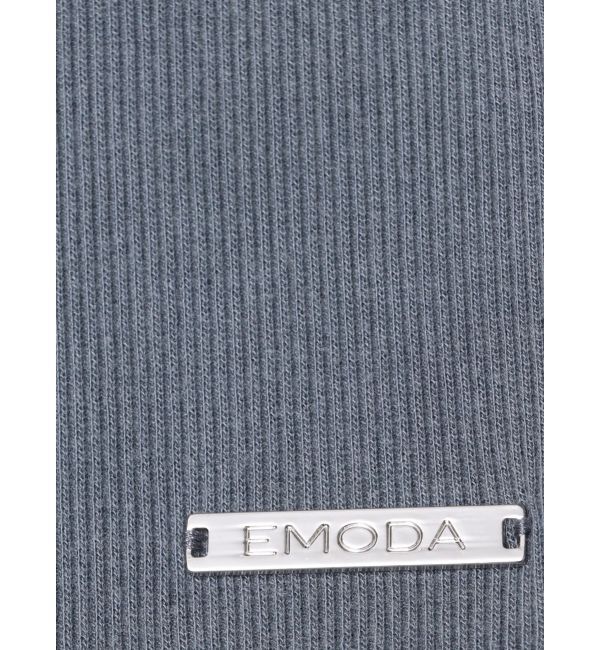 EMODA「リブクラッシュレーストップス」|Tシャツ・カットソー|
