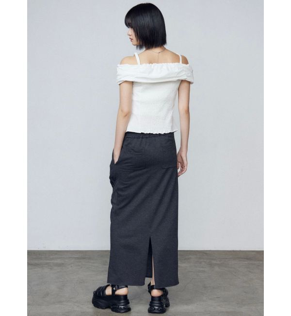 EMODA「ギャザーマキシスカート」|スカート|