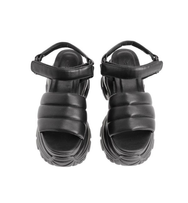 EMODA「エアバルキーソールパッファーサンダル」|サンダル|