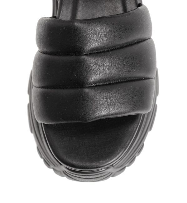 EMODA「エアバルキーソールパッファーサンダル」|サンダル|