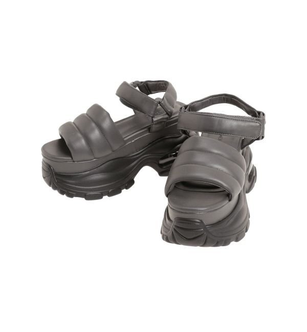 EMODA「エアバルキーソールパッファーサンダル」|サンダル|