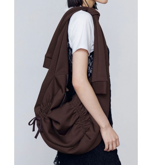 EMODA「リボンギャザーショルダーバッグ」|ショルダー・メッセンジャー|