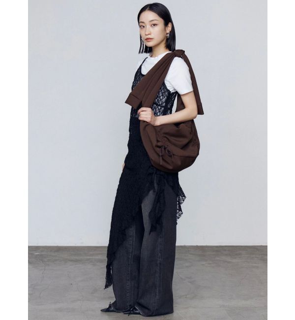 EMODA「リボンギャザーショルダーバッグ」|ショルダー・メッセンジャー|