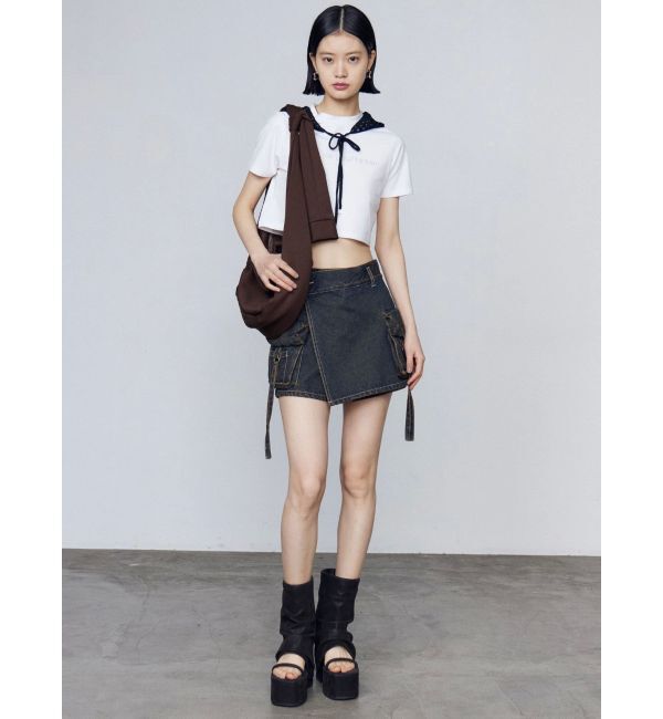 EMODA「リボンギャザーショルダーバッグ」|ショルダー・メッセンジャー|