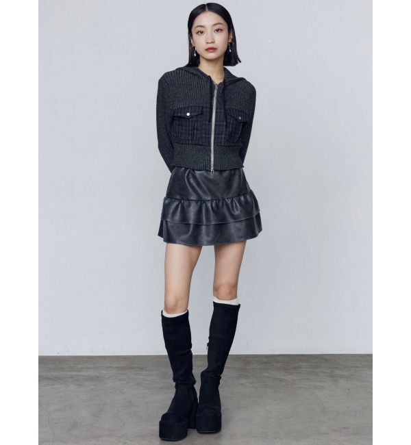 EMODA「バルキープランプフィットブーツ」|ロングブーツ|