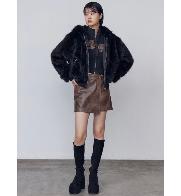 EMODA「バルキープランプフィットブーツ」|ロングブーツ|