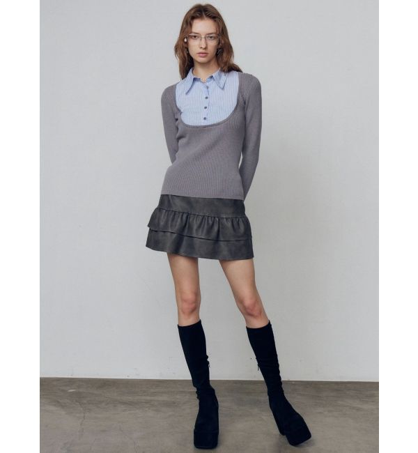 EMODA「バルキープランプフィットブーツ」|ロングブーツ|