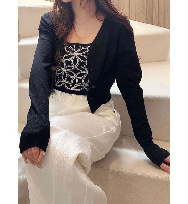 MERCURYDUO「ジャカードキャミセットアンサンブル」|その他|