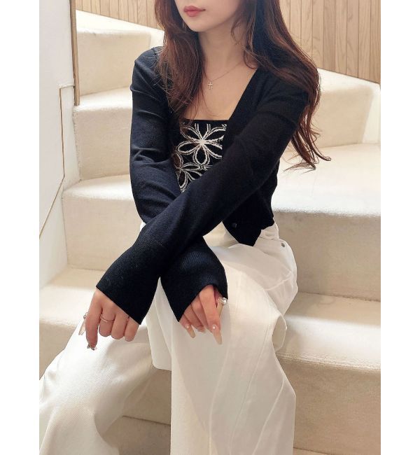 MERCURYDUO「ジャカードキャミセットアンサンブル」|その他|