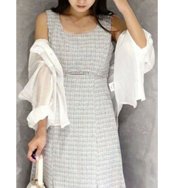 MERCURYDUO「バックタックスタンドカラーシャツ」|シャツ・ブラウス|オフホワイト