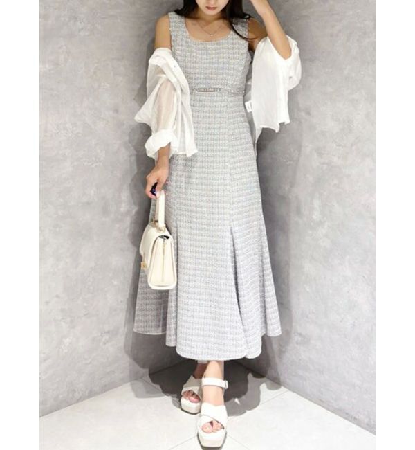 MERCURYDUO「バックタックスタンドカラーシャツ」|シャツ・ブラウス|