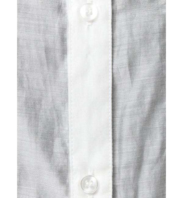 MERCURYDUO「バックタックスタンドカラーシャツ」|シャツ・ブラウス|