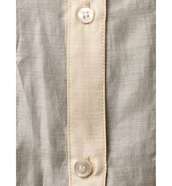 MERCURYDUO「バックタックスタンドカラーシャツ」|シャツ・ブラウス|