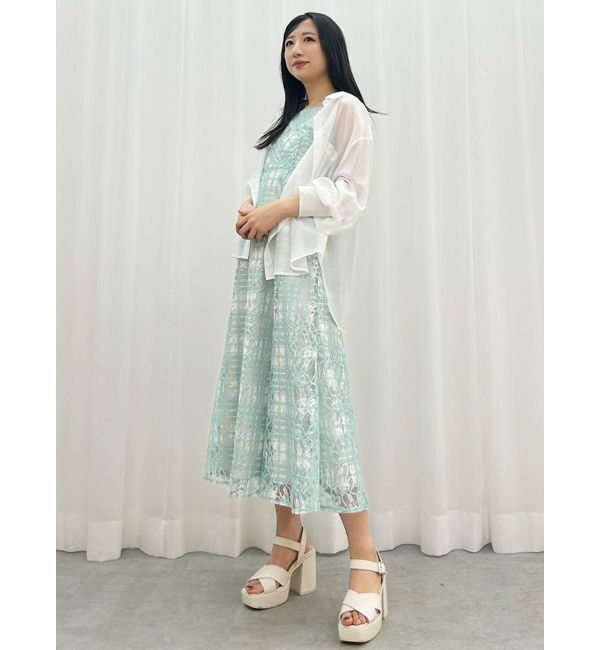 MERCURYDUO「バックタックスタンドカラーシャツ」|シャツ・ブラウス|