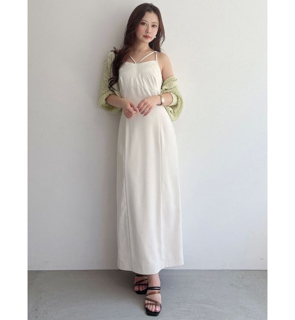 MERCURYDUO「Iラインキャミワンピース」|ワンピース|