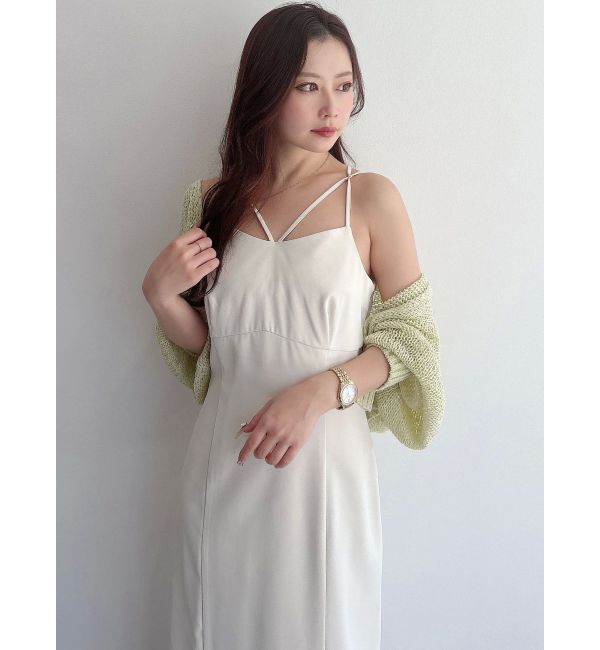 MERCURYDUO「Iラインキャミワンピース」|ワンピース|