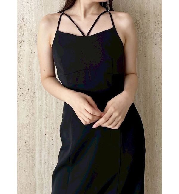 MERCURYDUO「Iラインキャミワンピース」|ワンピース|