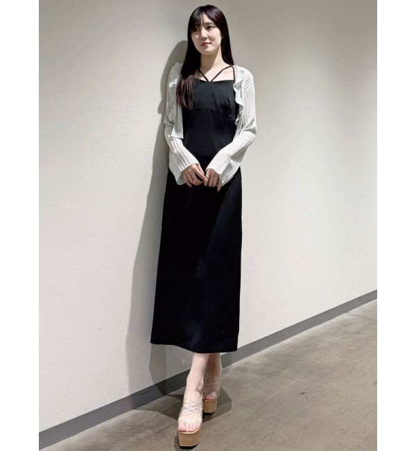 MERCURYDUO「Iラインキャミワンピース」|ワンピース|