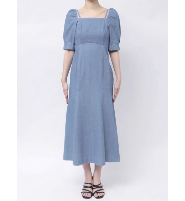 MERCURYDUO「デニムマーメイドマルチWAYワンピース」|ワンピース|