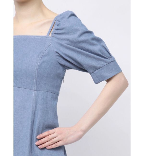 MERCURYDUO「デニムマーメイドマルチWAYワンピース」|ワンピース|