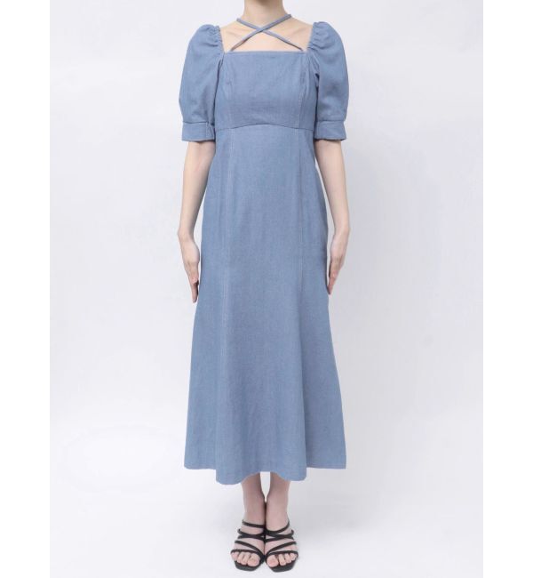 MERCURYDUO「デニムマーメイドマルチWAYワンピース」|ワンピース|