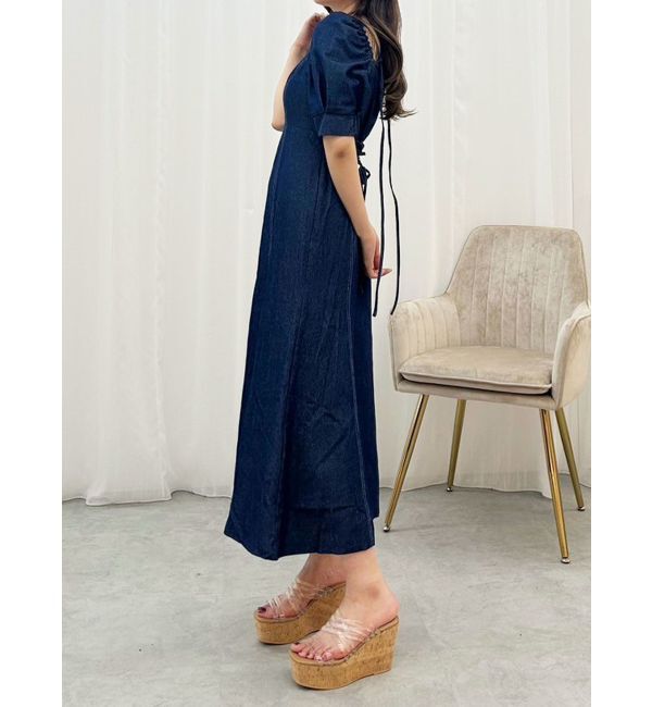 MERCURYDUO「デニムマーメイドマルチWAYワンピース」|ワンピース|