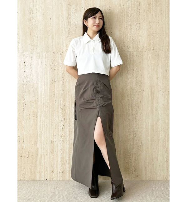 MERCURYDUO「ダブルカラーポロシャツ」|ポロシャツ|