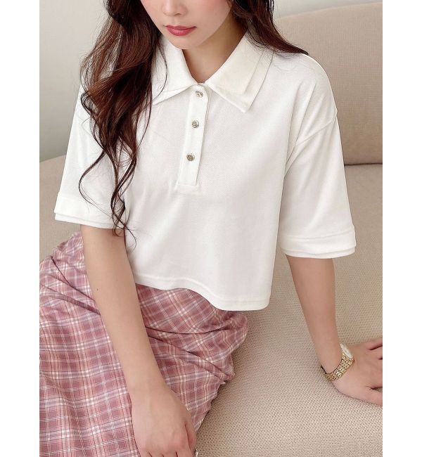 MERCURYDUO「ダブルカラーポロシャツ」|ポロシャツ|