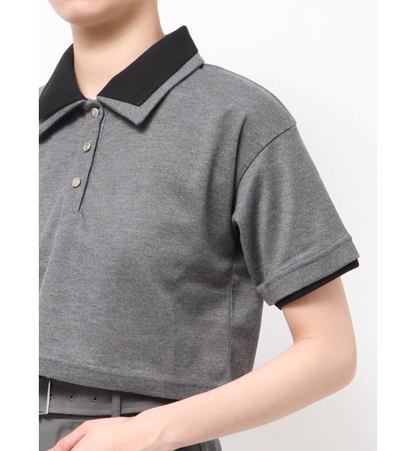 MERCURYDUO「ダブルカラーポロシャツ」|ポロシャツ|