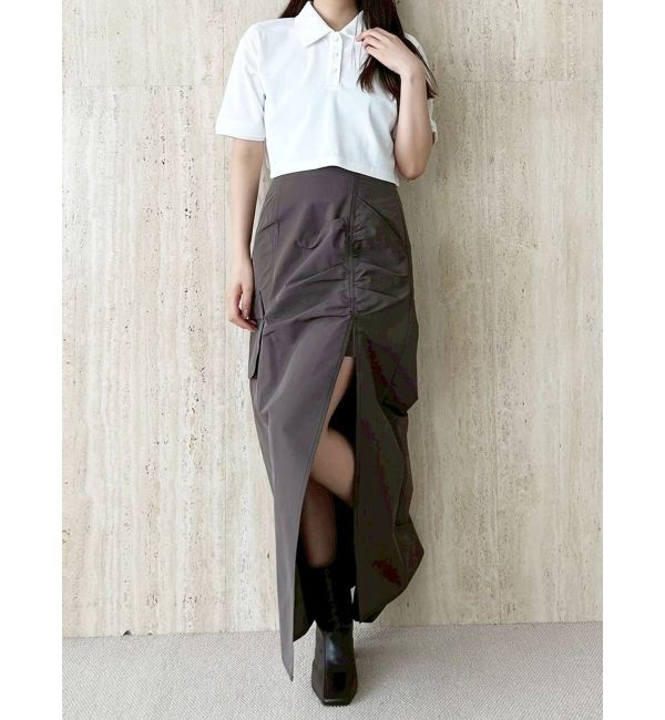 MERCURYDUO「ダブルカラーポロシャツ」|ポロシャツ|