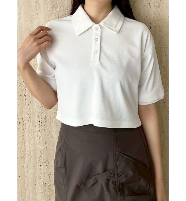 MERCURYDUO「ダブルカラーポロシャツ」|ポロシャツ|