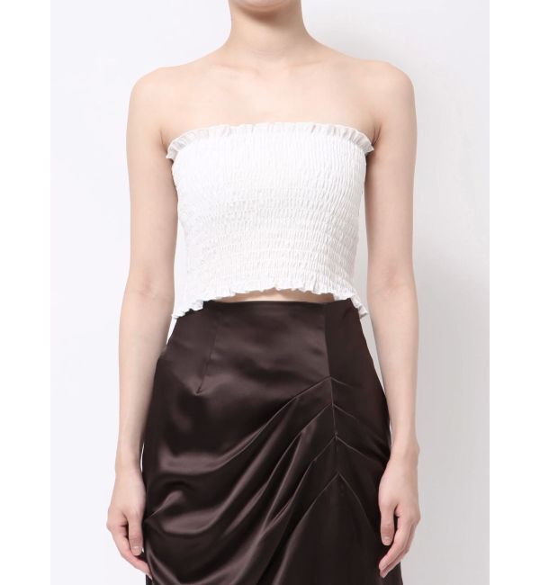 MERCURYDUO「ドロストヘムベアセットシャツ」|シャツ・ブラウス|