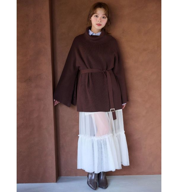 MERCURYDUO「チュールティアードスカート」|スカート|