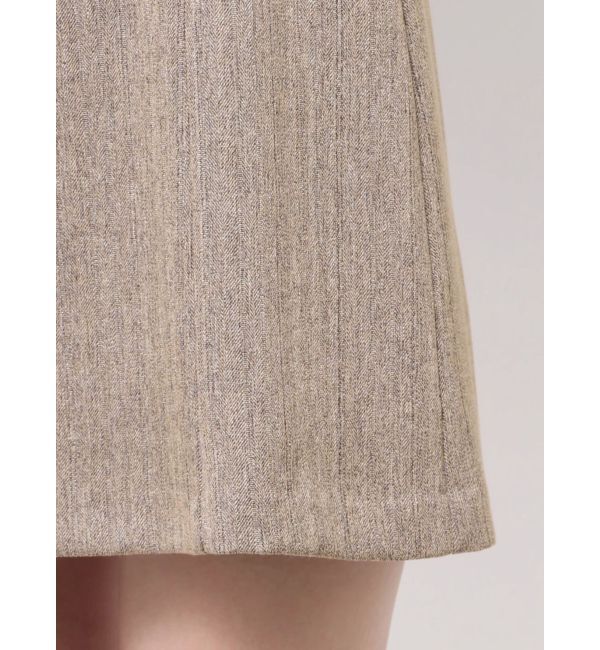 MERCURYDUO「ヘリンボーンタイトミニジャンスカ」|ワンピース|