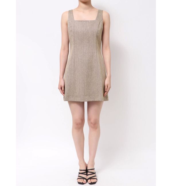 MERCURYDUO「ヘリンボーンタイトミニジャンスカ」|ワンピース|