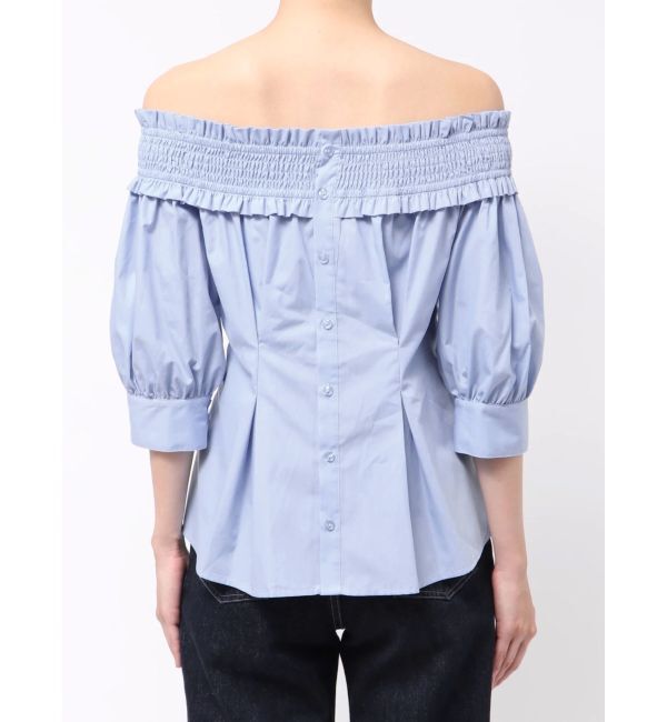 MERCURYDUO「前後2WAYレースアップコルセットブラウス」|シャツ・ブラウス|