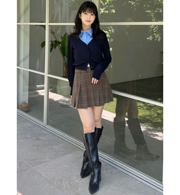 MERCURYDUO「カーデセットノースリシャツ」|シャツ・ブラウス|