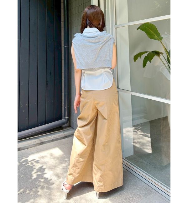 MERCURYDUO「カーデセットノースリシャツ」|シャツ・ブラウス|